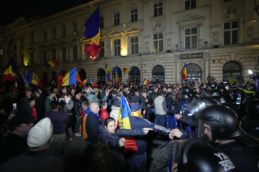 Protesty w Rumunii