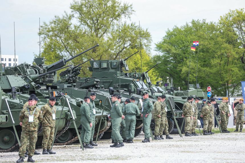 Międzynarodowe targi uzbrojenia i sprzętu wojskowego Adriatic Sea Defense w Zagrzebiu