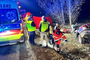 Kielce. Tragiczny wypadek, dwie osoby nie żyją