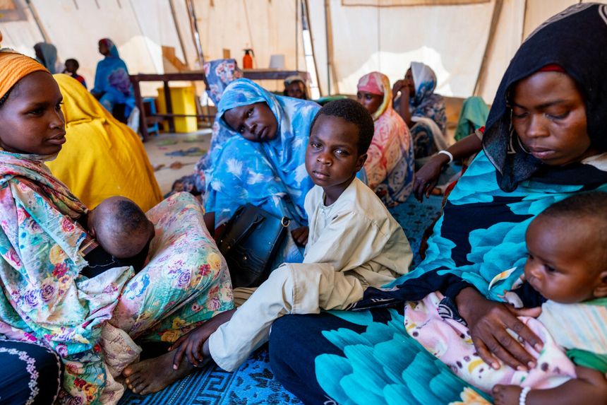 Uchodźcy z Sudanu