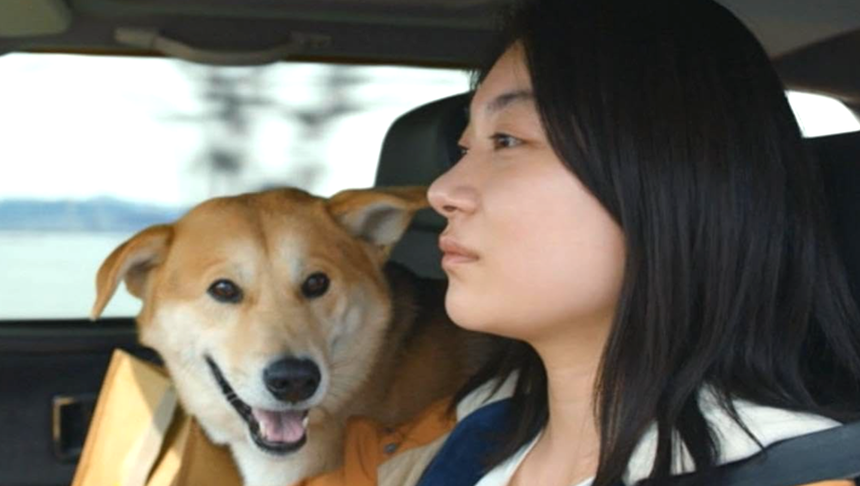 Kadr z filmu "Drive My Car"