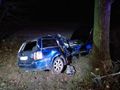 Wypadek samochodowy na Lubelszczyźnie