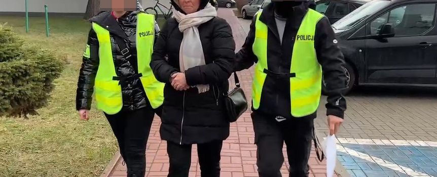 Zatrzymanie Moniki B. oskarżonej o znęcanie się nad córką