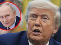 Prezydent USA Donald Trump. Prezydent Rosji Władimir Putin