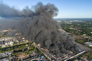Pożar hali Marywilska, Warszawa, 12 maja 2024 r.