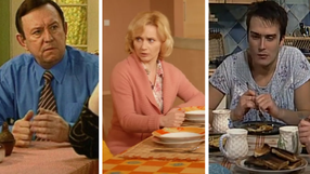 Kadry z seriali na potrzeby quizu