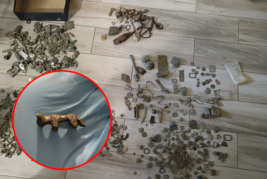 Archeologiczny skarb z mieszkania w Chełmnie