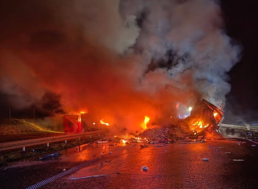 Wypadek na A1