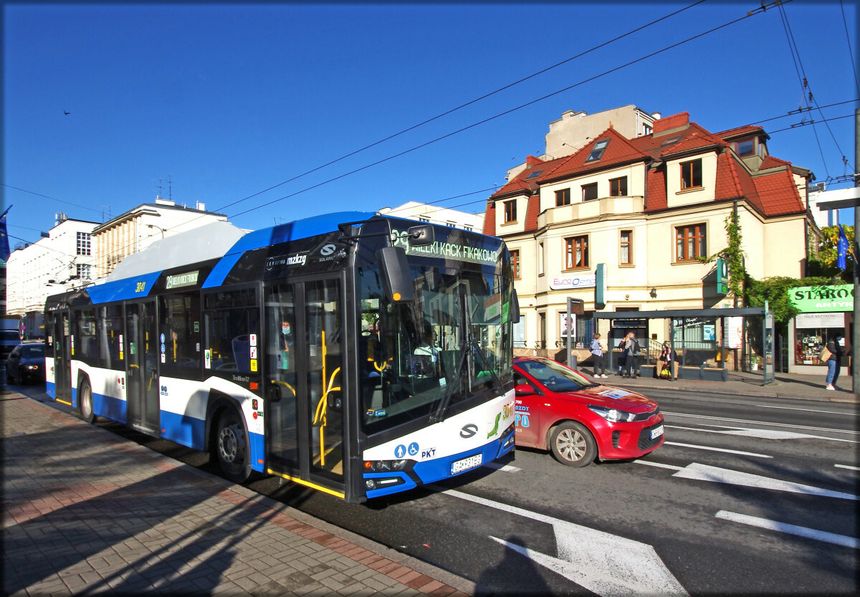 Najkrótsza linia autobusowa w Polsce ma tylko 964 m