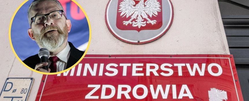 Grzegorz Braun wtargnął do placówki w Oleśnicy
