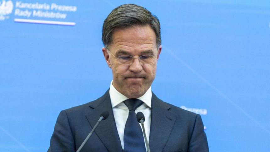 Sekretarz generalny NATO Mark Rutte w Warszawie, 26 marca 2025 r.