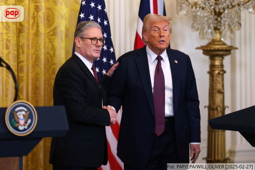 Keir Starmer i Donald Trump