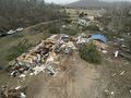 USA. Gwałtowne burze, tornada i pożary