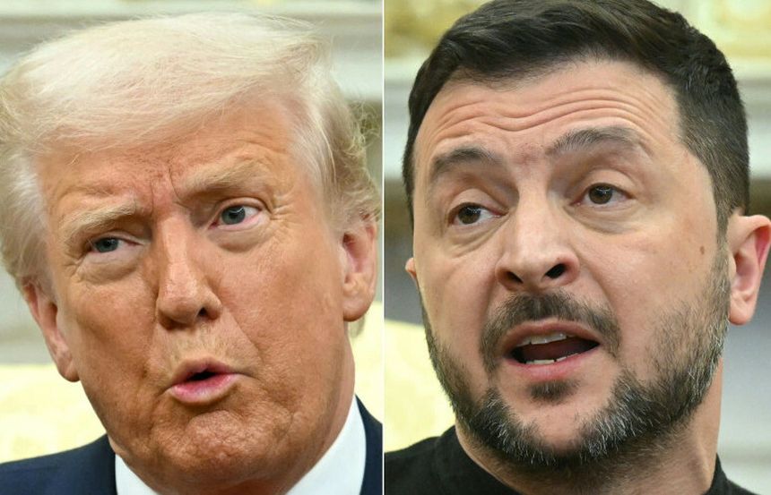 Trump Zełenski