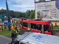 Wykolejenie tramwaju w Katowicach
