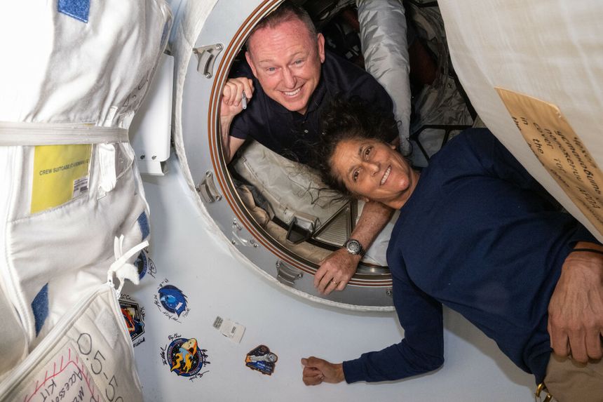 Sunita Williams i Barry Wilmore