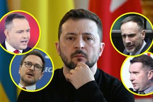 Prezydent Ukrainy Wołodymyr Zełenski. Politycy PiS