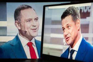 Karol Nawrocki i Rafał Trzaskowski