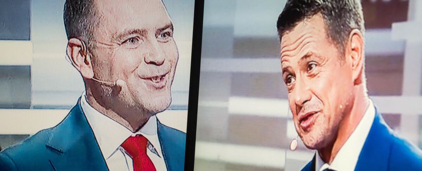 Karol Nawrocki i Rafał Trzaskowski