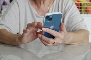 kobieta telefon