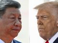 Prezydent USA Donald Trump. Przywódca Chin Xi Jinping