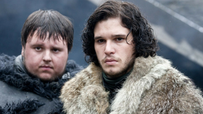 John Bradley, Kit Harington in Game of Thrones