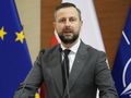 Minister obrony narodowej Władysław Kosiniak-Kamysz w Warszawie, 6 lutego 2025 r.