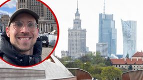 Ole Lehmann/Warszawa - Pałac Kultury w tle