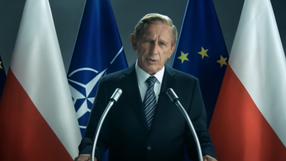 Kadr z serialu "Przesmyk" 