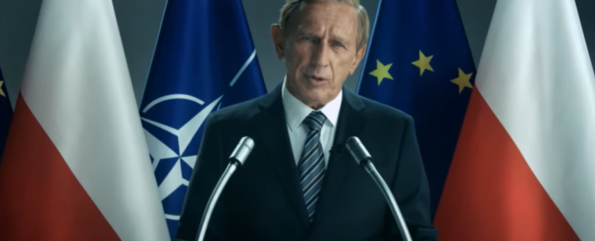 Kadr z serialu "Przesmyk" 