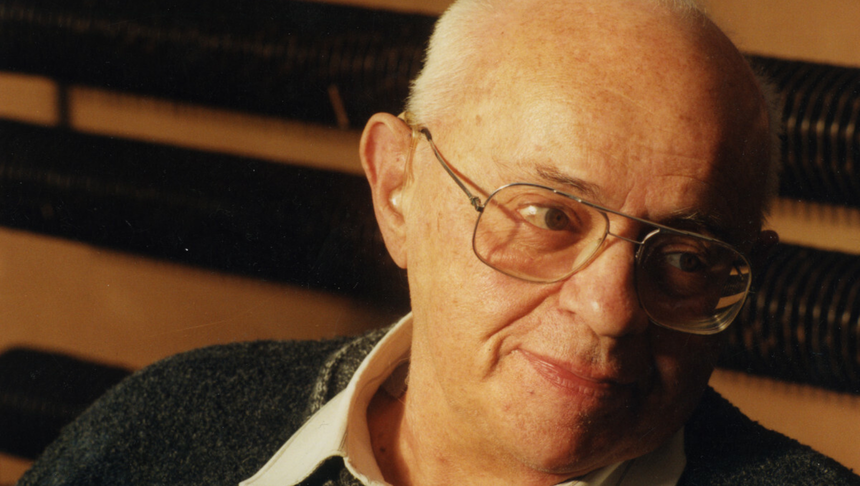 Stanisław Lem portret 