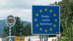 znak graniczny Niemcy