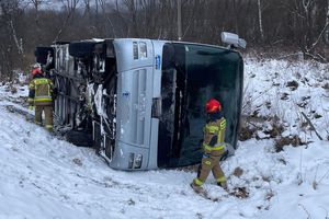 Wypadek autokaru
