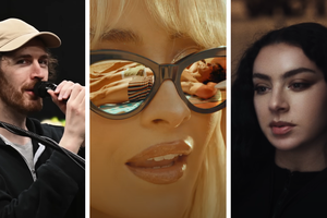 Kadr z teledysku "Too Sweet" Hoizer, kadr z teledysku "Espresso" Sabrina Carptender, kadr z teledysku "360" Charli XCX