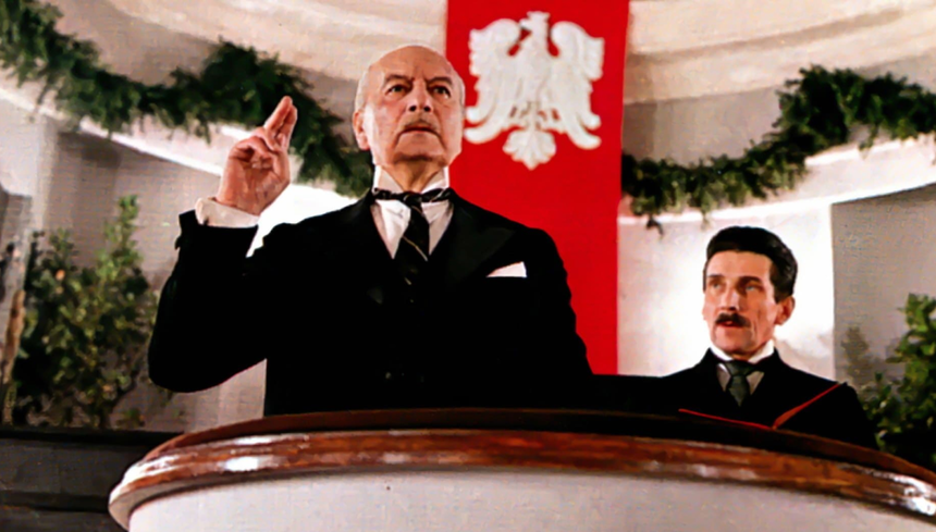 Kadr z filmu "Śmierć prezydenta"