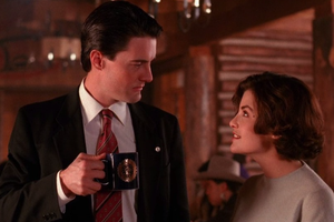 "Twin Peaks" kadr z serialu 
