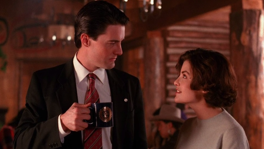"Twin Peaks" kadr z serialu 