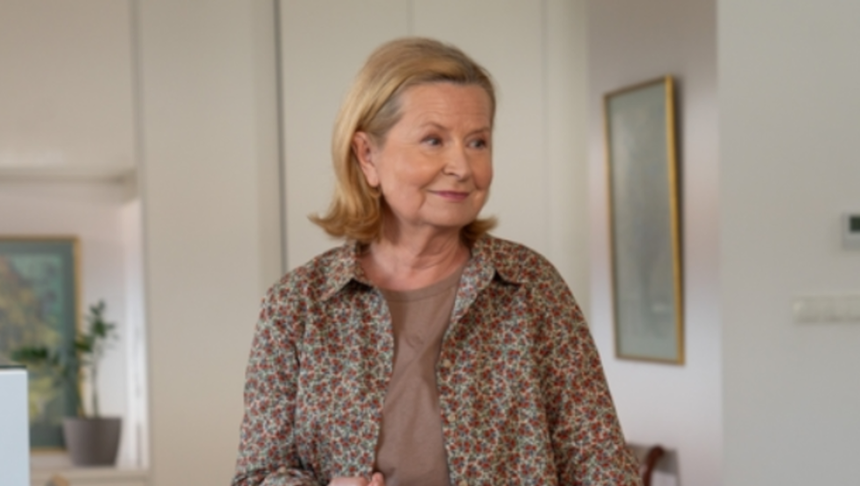 Barbara Bursztynowicz w roli Elżbiety - "Klan"