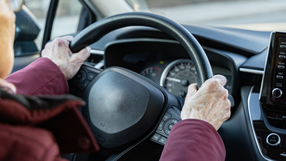 kierownica, samochód 