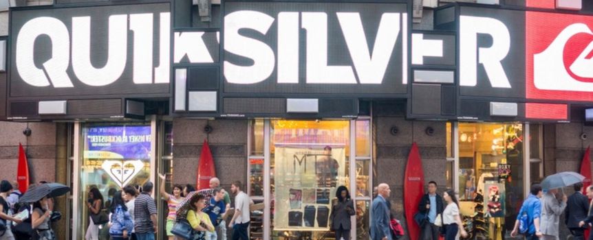 Quiksilver szyld sklepu