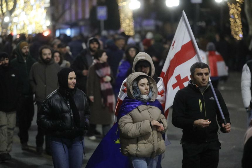 Ciąg dalszy protestów w Gruzji