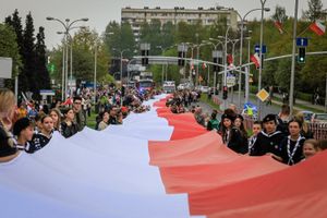 rekordowo długa polska flaga