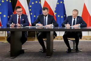 Hołownia, Kosiniak, Tusk