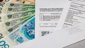 faktura za energię elektryczną i pieniądze