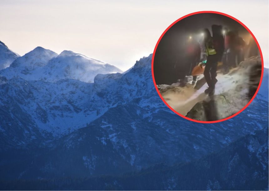 Tatry. Turysta z ośmiolatkiem utknął na szczycie