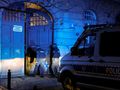Policjanci na miejscu zdarzenia