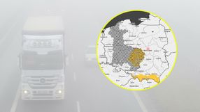 Mgła na drodze