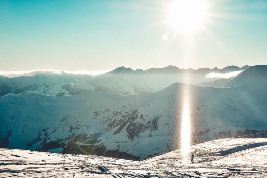 "Sun candle" w Austrii. Co to za zjawisko?