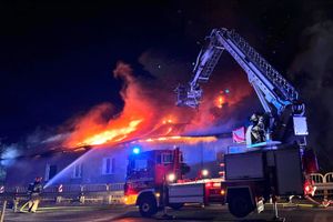 Tragiczny pożar w Rudzie Malenieckiej