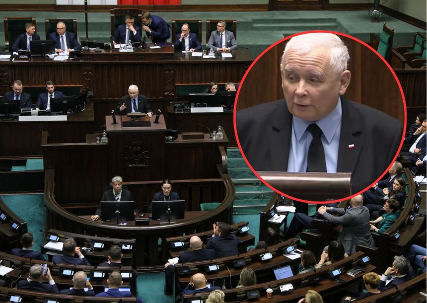 Burza w Sejmie po wystąpieniu Kaczyńskiego